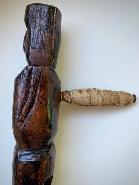 Antique Early 20th Century Folk Art Jigger Doll - Source Vintage
