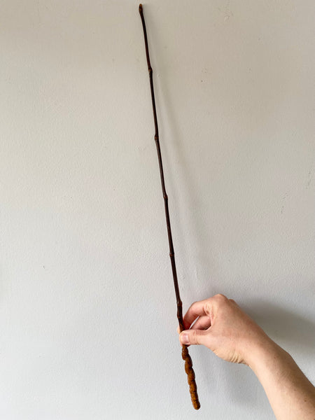Very Rare Early 19th Century Hazel Wood Wand - Source Vintage