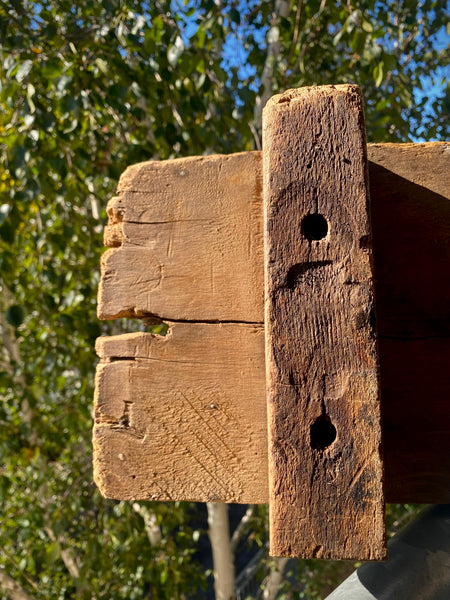 Primitive American Folk Art Shed Made ‘Snake Farm’ Sign - Source Vintage