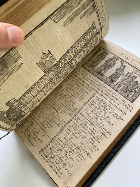 Rare Pairing Of 18th Century Portrait Of Thomas Gent (1693–1778) & Original Copy Of Of His Book, ‘The History of Rippon (1777)’ - Source Vintage