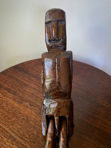 Antique Early 20th Century Folk Art Jigger Doll - Source Vintage