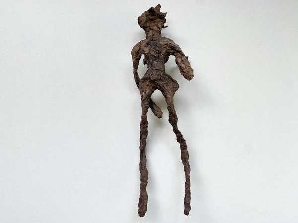 Unusual Early 1900’s Poppet Doll Made From A Dried Root, Used In Folk Magic & Witchcraft - Source Vintage