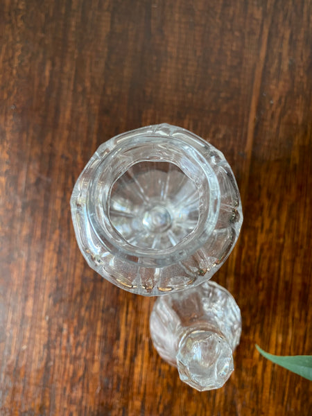 Antique 18th Century Glass Dry Mustard Jar c.1790 - Source Vintage