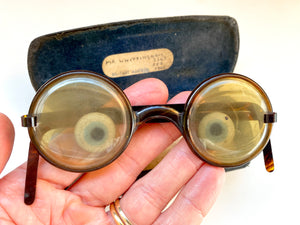 Early 20th Century Joke Googly Eye Spectacles