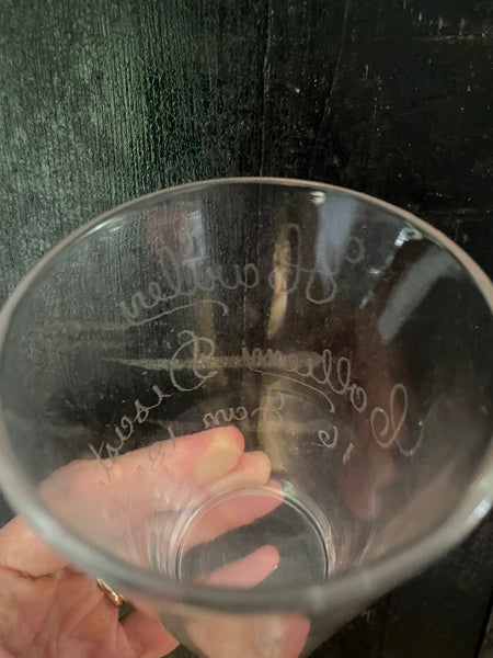 Antique 19th Century Disaster Glass For The Hartley Colliery Disaster 1862 - Source Vintage