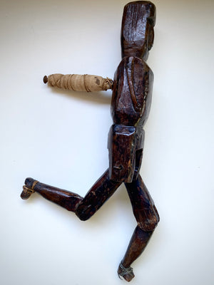 *RESERVED* Antique Early 20th Century Folk Art Jigger Doll