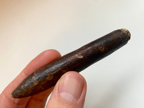 Antique Late 19th Century Thermometer Disguised As A Cigar - Source Vintage