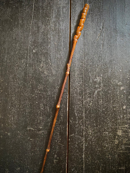 Very Rare Early 19th Century Hazel Wood Wand - Source Vintage