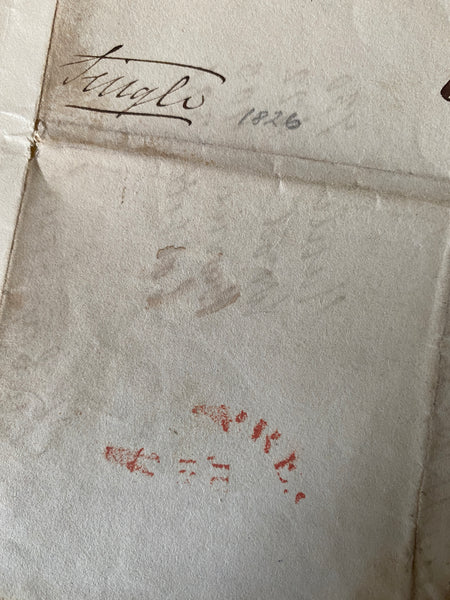 Curious Antique 19th Century Handwritten Manuscript Describing A Case Of Trespass, Violent Assault, Kidnap & False Imprisonment 1826