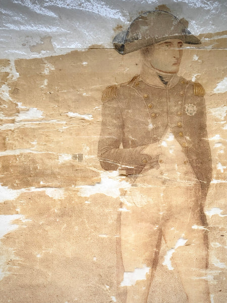 Rare Early 19th Century Engraver’s Proof Of Napoleon At Malmaison On Silk, After Jean-Baptiste Isabey, Engraved By Charles-Louis Lingée And Finished By Richard Cooper c. 1802–1804 - Source Vintage