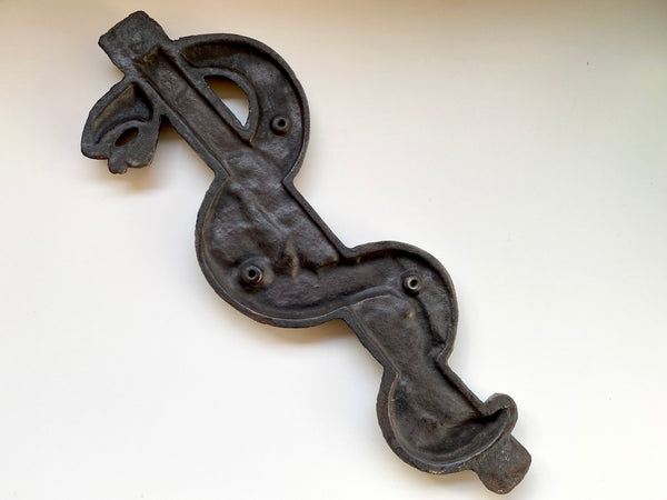Rare Antique 19th Century Rod Of Asclepius Apothecary Trade Sign - Source Vintage