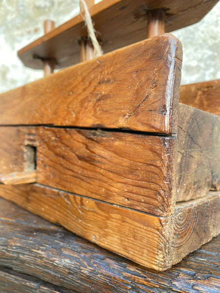 Superb Antique Early 19th Century Pine Drop Down Mousetrap c.1820 - Source Vintage