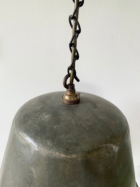 Antique Early 20th Century Industrial Lighting Rewired - Source Vintage
