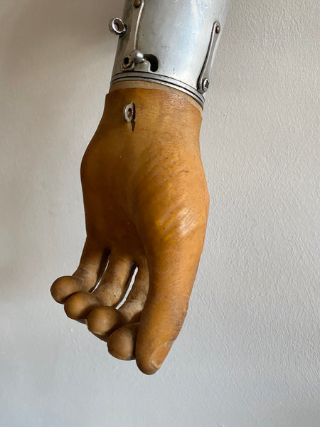 Vintage World War 2 Era Prosthetic Arm - Source Vintage