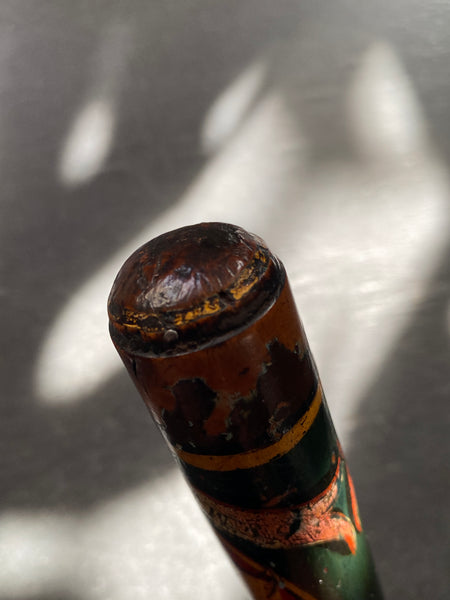 Rare 9" Antique George IV 1821 Exeter Coronation Pocket Warrant Stick