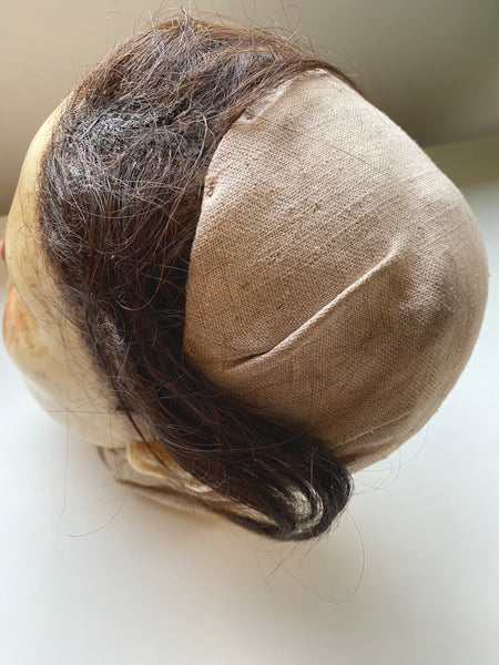 Antique Wax Medical Moulage Of A Female c.1900