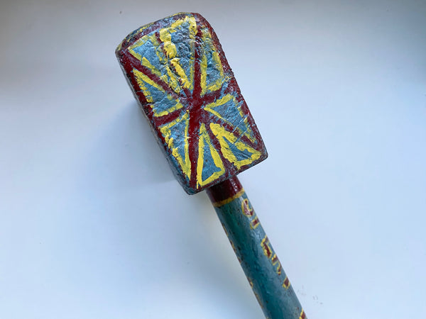Vintage Folk Art ‘Splat The Rat’ Game Mallet c.1950’s - Source Vintage