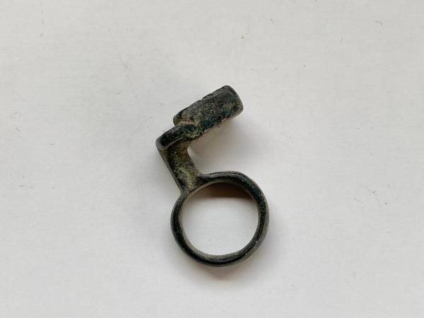 A Roman Ladies Bronze Key Ring - Source Vintage