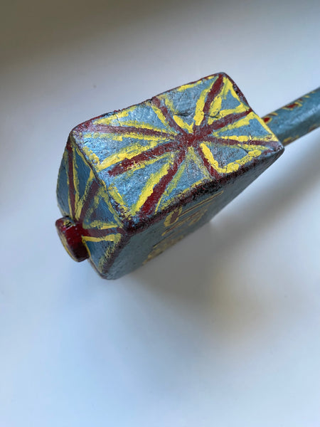 Vintage Folk Art ‘Splat The Rat’ Game Mallet c.1950’s - Source Vintage