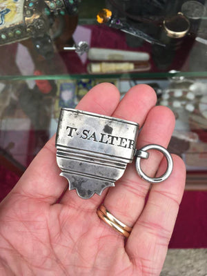 A Very Rare 18th Century Silver Relic With A Possible Link To The Boston Massacre On March 5th 1770 Marking The Beginning Of The American Revolution