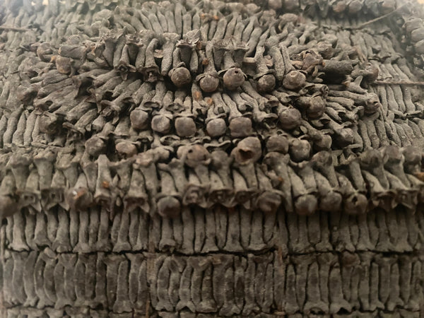 Remarkable Rare Antique Early 19th Century Folk Art Box Made Entirely Of Cloves - Source Vintage