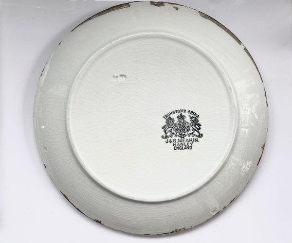 Antique 19th Century Folk Art Pique Assiette Mosaic Plate c.1890 - Source Vintage