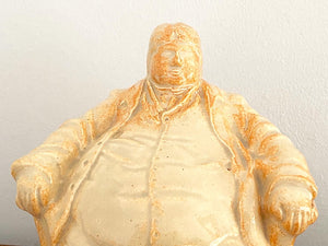 Rare Museum Ceramic Figurine Of Daniel Lambert, Once The World’s Largest Recorded Person, And One Of Leicester’s Most Cherished Icons