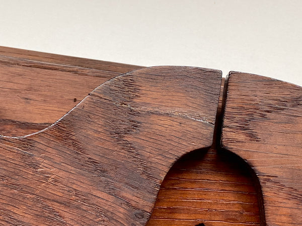 A Rare Folk Art Stand Made With Oak From Winchester Cathedral - Source Vintage