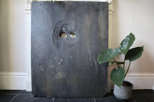 **RESERVED** Antique Curiosity Slate Peephole Panel From Woodhall Estate Monastery Yorkshire