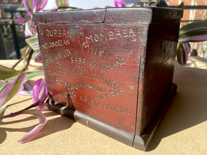 *RESERVED* Antique 19th Century Sailor Folk Art Cigarette Ditty Box